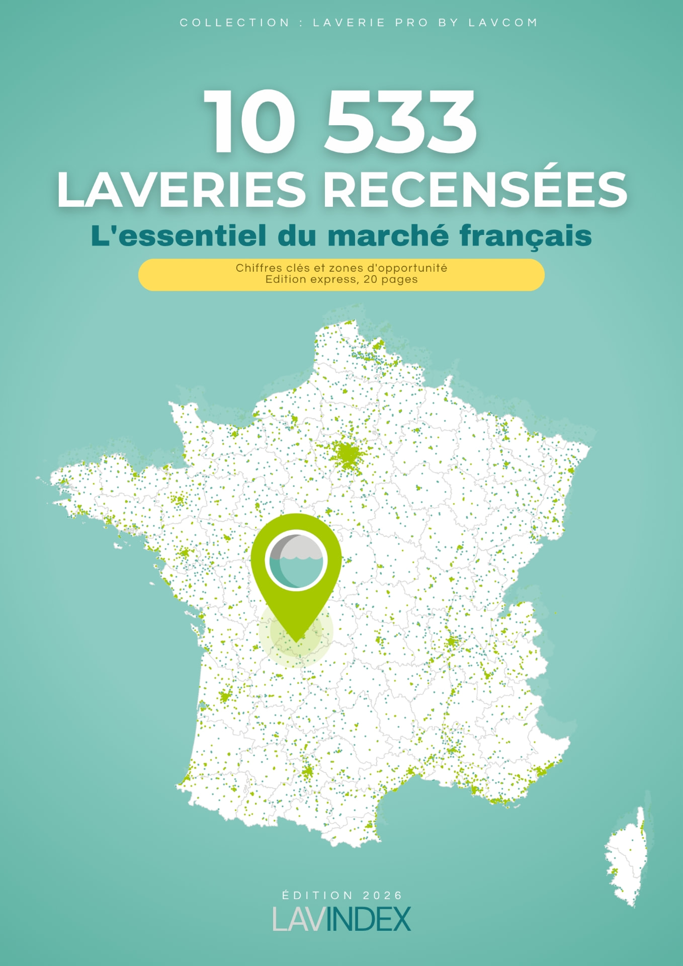 Couverture de la publication Lavcom : L'essentiel du marché français